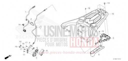 REAR CARIER/ACTUATOR NSS350AR de 2024